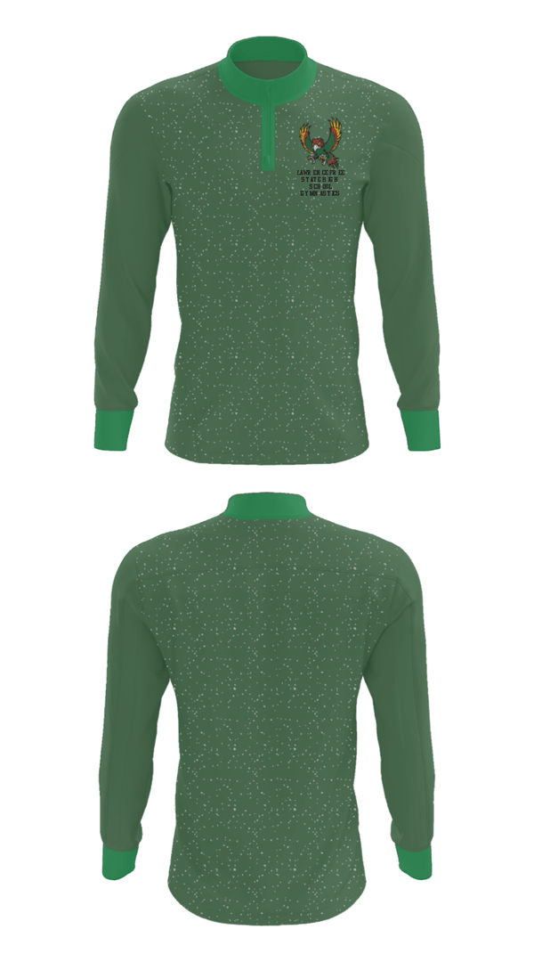 Quarter Zip Jacket, Lawrence Free State High School Gymnastics, Spirit Store, Teamtime, Team time, sublimation, custom sports apparel, team uniforms, spirit wear, spiritwear, sports uniforms, custom shirts, team store, custom team store, fundraiser sports, apparel fundraiser