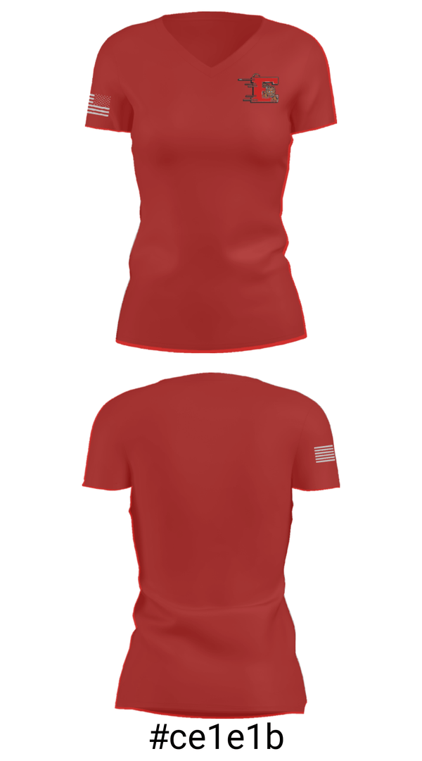 Women's Short Sleeve Vneck Shirt, Elsinore High School Swimming, Swimming, Teamtime, Team time, sublimation, custom sports apparel, team uniforms, spirit wear, spiritwear, sports uniforms, custom shirts, team store, custom team store, fundraiser sports, apparel fundraiser