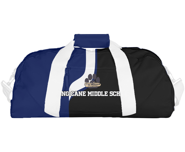 Duffle Bag, Long Cane Middle School, Spirit Store, Teamtime, Team time, sublimation, custom sports apparel, team uniforms, spirit wear, spiritwear, sports uniforms, custom shirts, team store, custom team store, fundraiser sports, apparel fundraiser