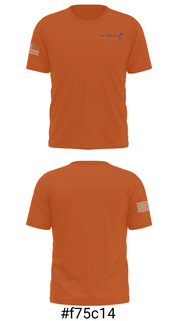 Short Sleeve Performance Shirt, St Matthews Lutheran School, Spirit Store, Teamtime, Team time, sublimation, custom sports apparel, team uniforms, spirit wear, spiritwear, sports uniforms, custom shirts, team store, custom team store, fundraiser sports, apparel fundraiser