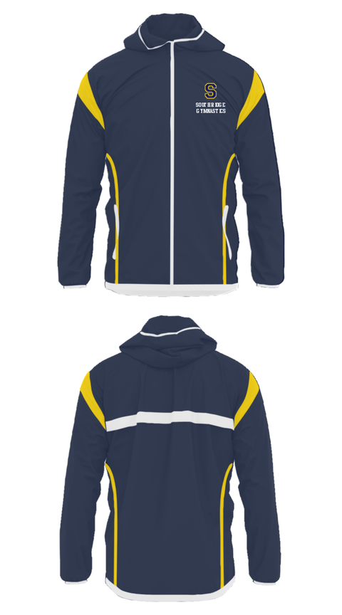 Windbreaker, Southridge High School Gymnastics, Spirit Store, Teamtime, Team time, sublimation, custom sports apparel, team uniforms, spirit wear, spiritwear, sports uniforms, custom shirts, team store, custom team store, fundraiser sports, apparel fundraiser