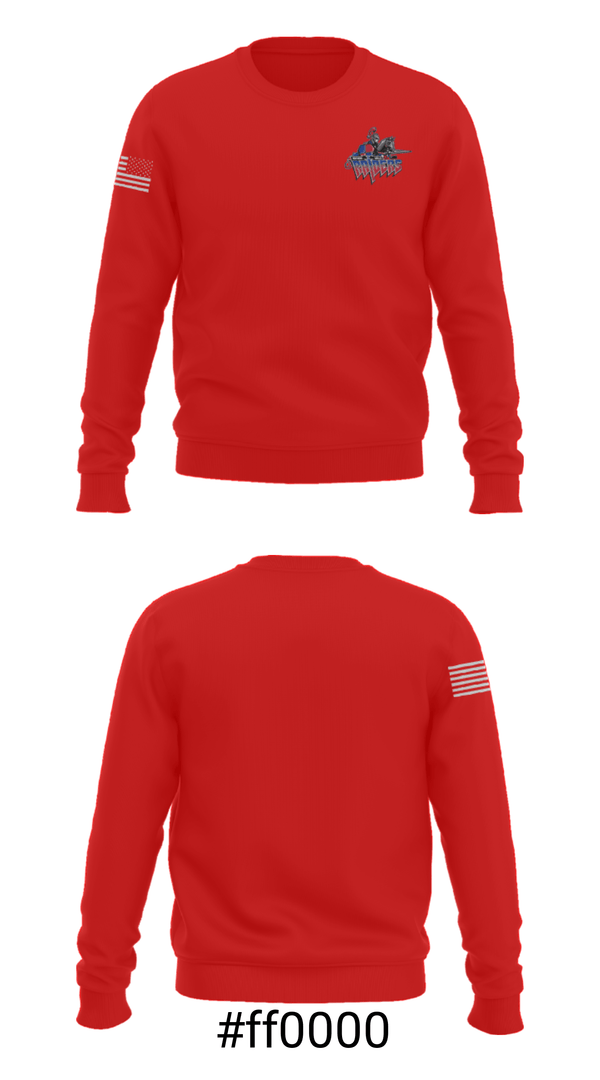 Crew Neck Sweatshirt, Southern Wells High School Wrestling, Wrestling, Teamtime, Team time, sublimation, custom sports apparel, team uniforms, spirit wear, spiritwear, sports uniforms, custom shirts, team store, custom team store, fundraiser sports, apparel fundraiser