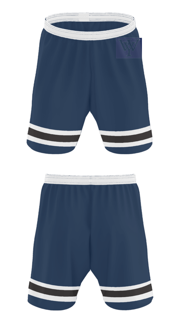 Athletic Shorts With Pockets, West York Boys Club Basketball, Men's Basketball, Teamtime, Team time, sublimation, custom sports apparel, team uniforms, spirit wear, spiritwear, sports uniforms, custom shirts, team store, custom team store, fundraiser sports, apparel fundraiser