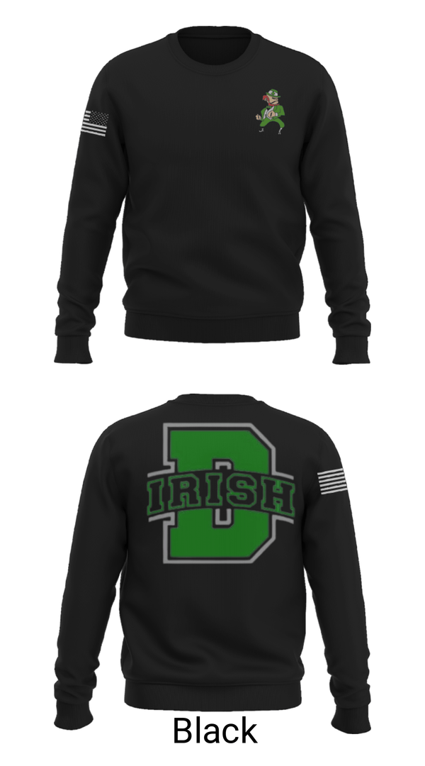 Crew Neck Sweatshirt, Davis Middle School Basketball, Men's Basketball, Teamtime, Team time, sublimation, custom sports apparel, team uniforms, spirit wear, spiritwear, sports uniforms, custom shirts, team store, custom team store, fundraiser sports, apparel fundraiser