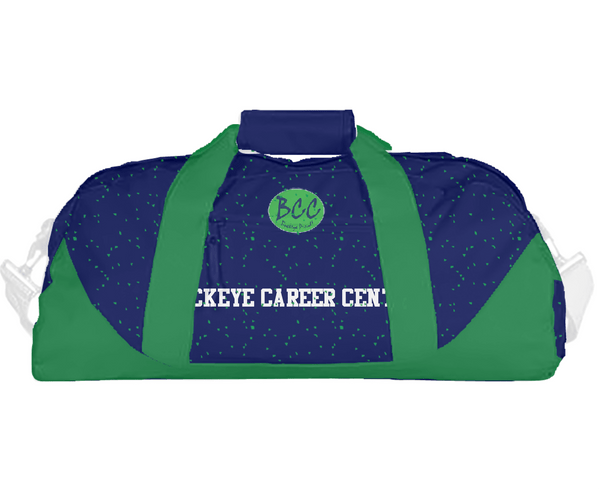 Duffle Bag, Buckeye Career Center, Spirit Store, Teamtime, Team time, sublimation, custom sports apparel, team uniforms, spirit wear, spiritwear, sports uniforms, custom shirts, team store, custom team store, fundraiser sports, apparel fundraiser