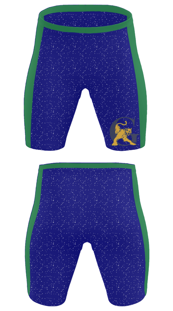 Men's Compression Shorts, Goldsboro High School Wrestling, Wrestling, Teamtime, Team time, sublimation, custom sports apparel, team uniforms, spirit wear, spiritwear, sports uniforms, custom shirts, team store, custom team store, fundraiser sports, apparel fundraiser