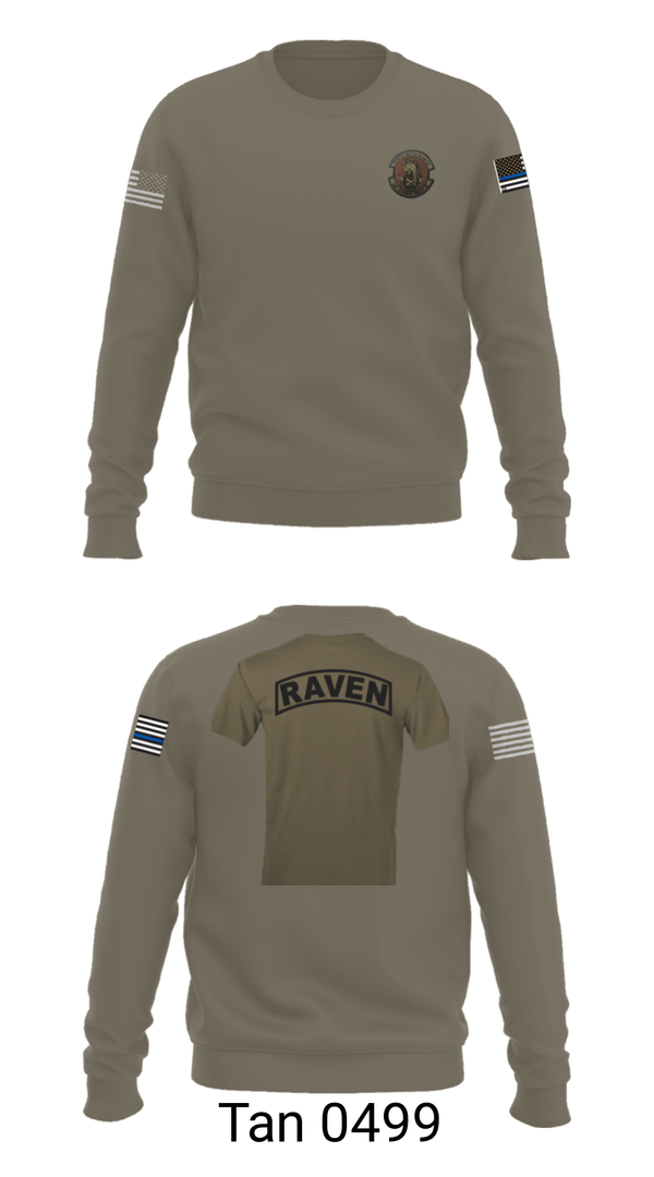 Crew Neck Sweatshirt, , Air Force, Teamtime, Team time, sublimation, custom sports apparel, team uniforms, spirit wear, spiritwear, sports uniforms, custom shirts, team store, custom team store, fundraiser sports, apparel fundraiser