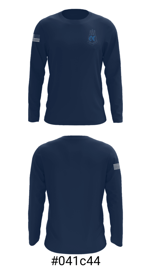 Long Sleeve Performance Shirt, Oil City Area Middle School, Spirit Store, Teamtime, Team time, sublimation, custom sports apparel, team uniforms, spirit wear, spiritwear, sports uniforms, custom shirts, team store, custom team store, fundraiser sports, apparel fundraiser