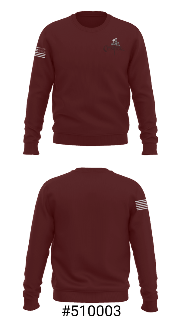 Crew Neck Sweatshirt, Grand Forks Central High School Knights, Spirit Store, Teamtime, Team time, sublimation, custom sports apparel, team uniforms, spirit wear, spiritwear, sports uniforms, custom shirts, team store, custom team store, fundraiser sports, apparel fundraiser