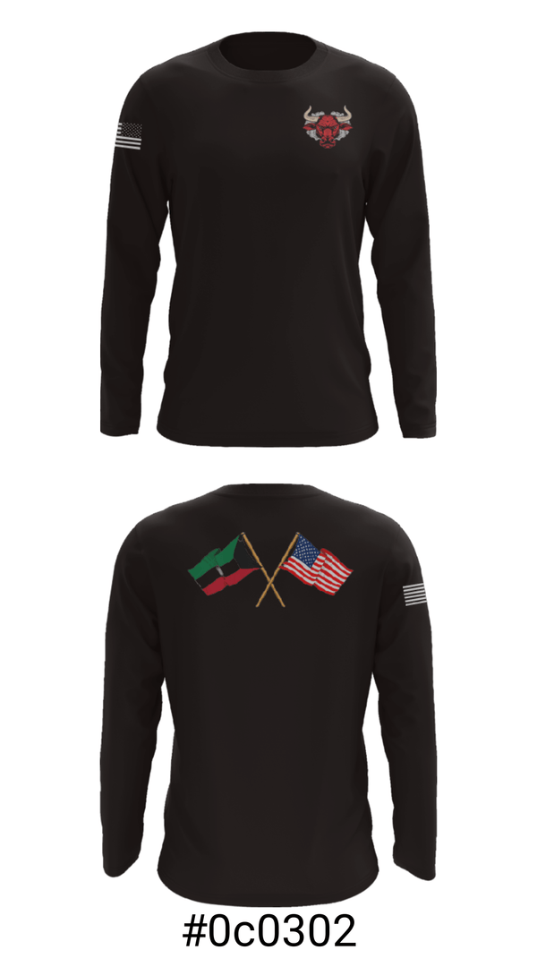 Long Sleeve Performance Shirt, 802 OD, Army, Teamtime, Team time, sublimation, custom sports apparel, team uniforms, spirit wear, spiritwear, sports uniforms, custom shirts, team store, custom team store, fundraiser sports, apparel fundraiser
