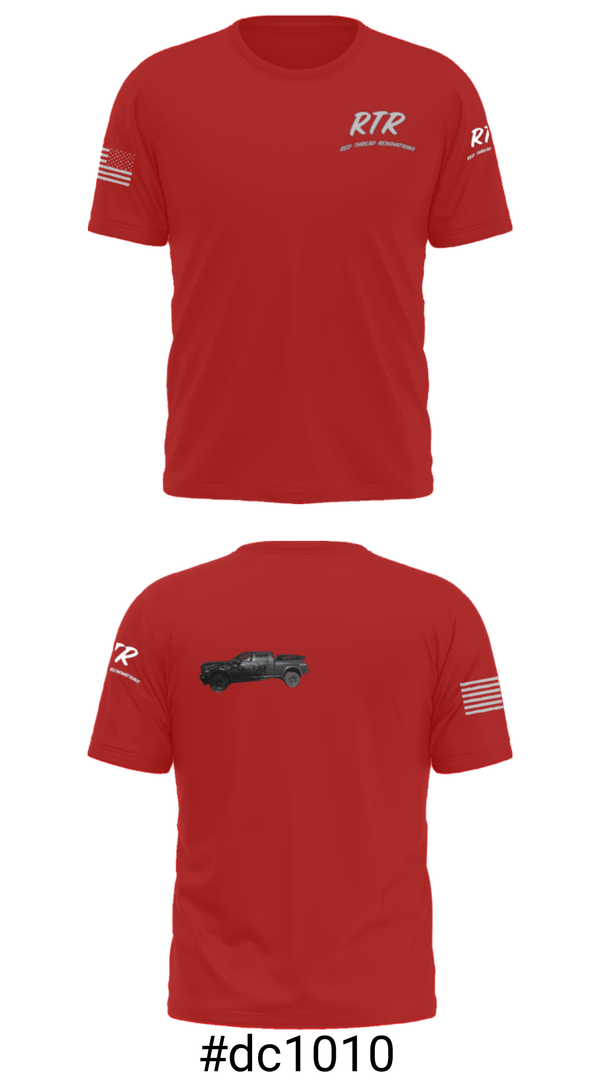 Short Sleeve Performance Shirt, Red Thread Renovations, , Teamtime, Team time, sublimation, custom sports apparel, team uniforms, spirit wear, spiritwear, sports uniforms, custom shirts, team store, custom team store, fundraiser sports, apparel fundraiser