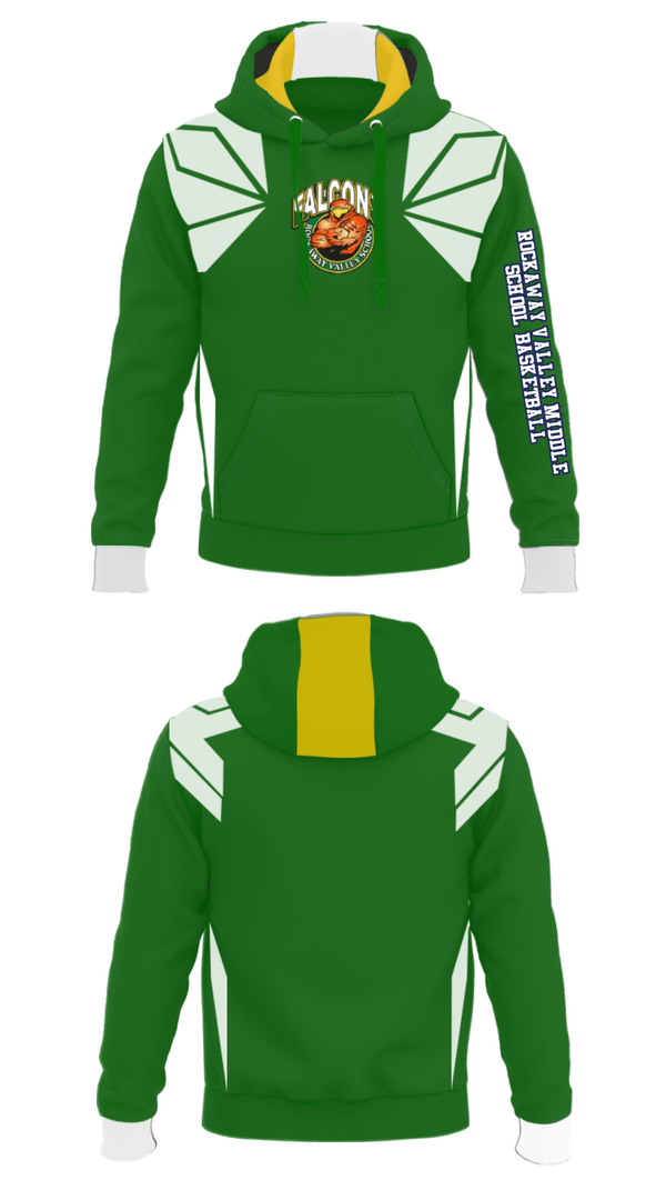 Hoodie, Rockaway Valley Middle School Basketball, Women's Basketball, Teamtime, Team time, sublimation, custom sports apparel, team uniforms, spirit wear, spiritwear, sports uniforms, custom shirts, team store, custom team store, fundraiser sports, apparel fundraiser