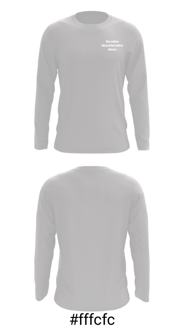 Long Sleeve Performance Shirt, Termite Desu, , Teamtime, Team time, sublimation, custom sports apparel, team uniforms, spirit wear, spiritwear, sports uniforms, custom shirts, team store, custom team store, fundraiser sports, apparel fundraiser
