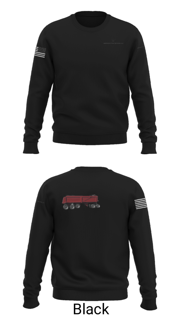 Crew Neck Sweatshirt, Jabien & Payton trucking LLC, , Teamtime, Team time, sublimation, custom sports apparel, team uniforms, spirit wear, spiritwear, sports uniforms, custom shirts, team store, custom team store, fundraiser sports, apparel fundraiser