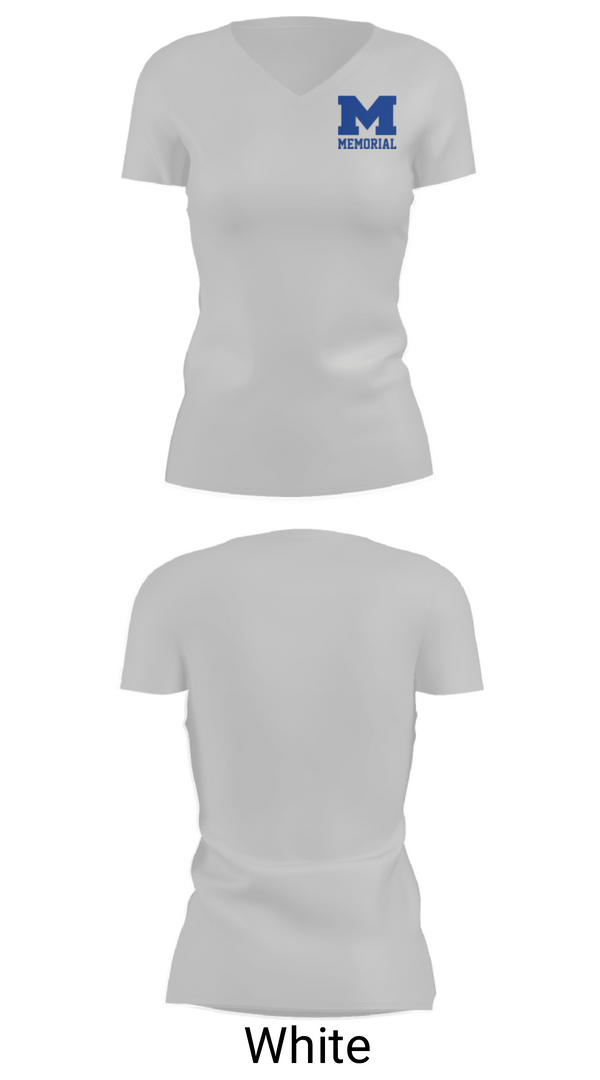 Women's Short Sleeve Vneck Shirt, Reitz Memorial High School, Spirit Store, Teamtime, Team time, sublimation, custom sports apparel, team uniforms, spirit wear, spiritwear, sports uniforms, custom shirts, team store, custom team store, fundraiser sports, apparel fundraiser
