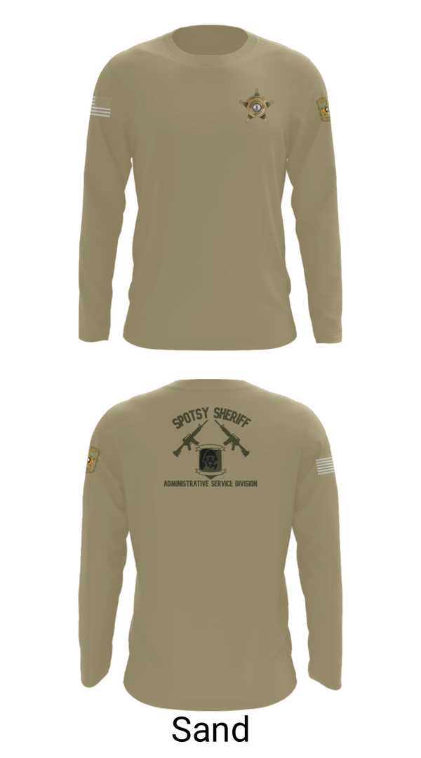 Long Sleeve Performance Shirt, , Police, Teamtime, Team time, sublimation, custom sports apparel, team uniforms, spirit wear, spiritwear, sports uniforms, custom shirts, team store, custom team store, fundraiser sports, apparel fundraiser