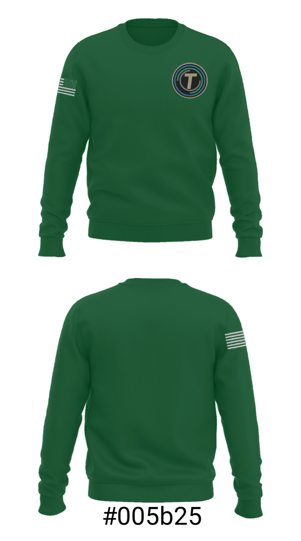 Crew Neck Sweatshirt, Taylor Career And Technical Center, Spirit Store, Teamtime, Team time, sublimation, custom sports apparel, team uniforms, spirit wear, spiritwear, sports uniforms, custom shirts, team store, custom team store, fundraiser sports, apparel fundraiser