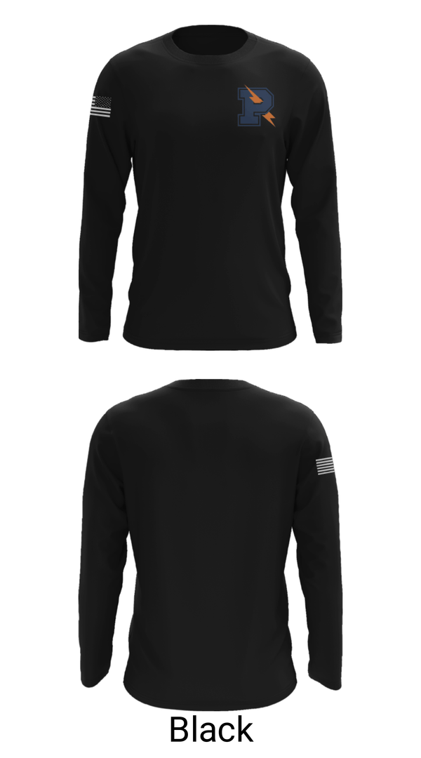 Long Sleeve Performance Shirt, Powers Catholic High School Basketball, Men's Basketball, Teamtime, Team time, sublimation, custom sports apparel, team uniforms, spirit wear, spiritwear, sports uniforms, custom shirts, team store, custom team store, fundraiser sports, apparel fundraiser