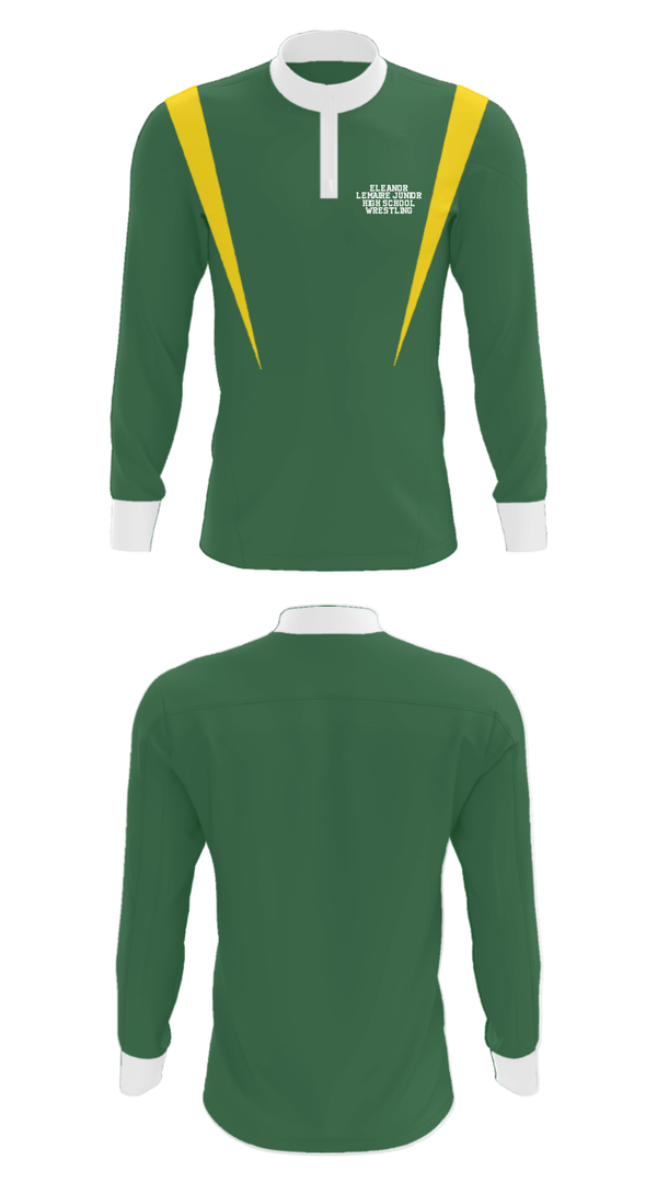 Quarter Zip Jacket, Eleanor Lemaire Junior High School Wrestling, Wrestling, Teamtime, Team time, sublimation, custom sports apparel, team uniforms, spirit wear, spiritwear, sports uniforms, custom shirts, team store, custom team store, fundraiser sports, apparel fundraiser