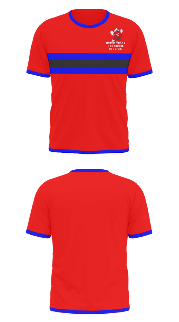 Short Sleeve Performance Shirt, Medicine Valley High School Wrestling, Wrestling, Teamtime, Team time, sublimation, custom sports apparel, team uniforms, spirit wear, spiritwear, sports uniforms, custom shirts, team store, custom team store, fundraiser sports, apparel fundraiser