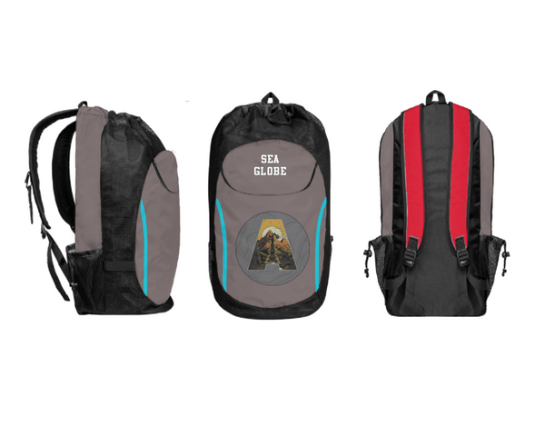 Gear Bag, Sea globe, , Teamtime, Team time, sublimation, custom sports apparel, team uniforms, spirit wear, spiritwear, sports uniforms, custom shirts, team store, custom team store, fundraiser sports, apparel fundraiser