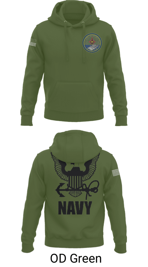 Hoodie, Cvn 77 IM-5, Navy, Teamtime, Team time, sublimation, custom sports apparel, team uniforms, spirit wear, spiritwear, sports uniforms, custom shirts, team store, custom team store, fundraiser sports, apparel fundraiser