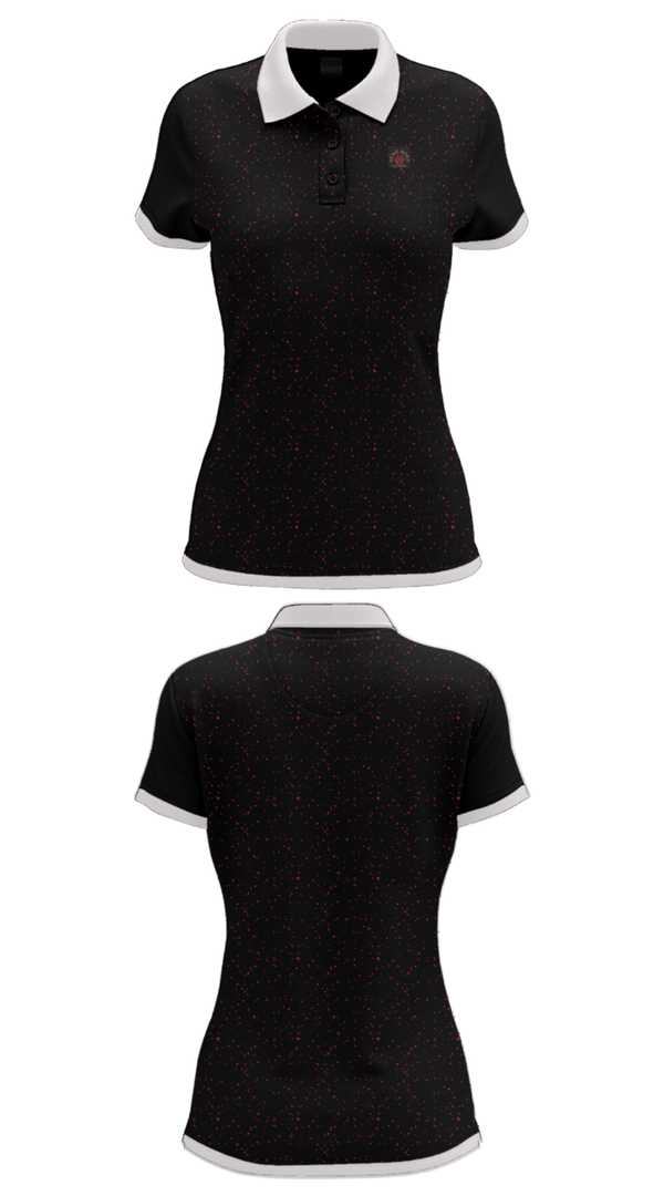 Women's Short Sleeve Performance Polo, Echo Dogs dog training, , Teamtime, Team time, sublimation, custom sports apparel, team uniforms, spirit wear, spiritwear, sports uniforms, custom shirts, team store, custom team store, fundraiser sports, apparel fundraiser