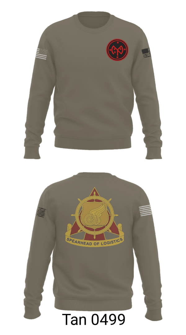 Crew Neck Sweatshirt, E co 427th, National Guard, Teamtime, Team time, sublimation, custom sports apparel, team uniforms, spirit wear, spiritwear, sports uniforms, custom shirts, team store, custom team store, fundraiser sports, apparel fundraiser