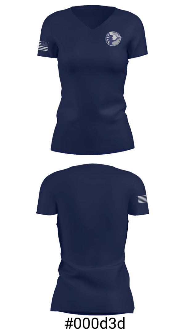 Women's Short Sleeve Vneck Shirt, Ironwood Ridge High School Wrestling, Wrestling, Teamtime, Team time, sublimation, custom sports apparel, team uniforms, spirit wear, spiritwear, sports uniforms, custom shirts, team store, custom team store, fundraiser sports, apparel fundraiser