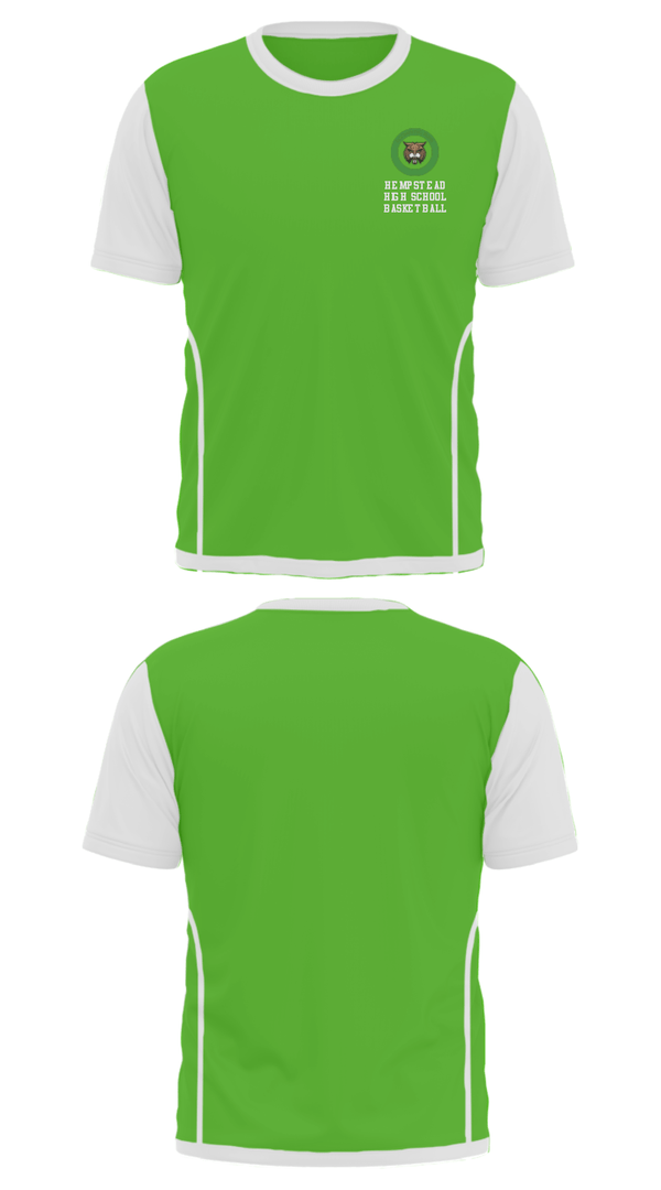 Short Sleeve Performance Shirt, Hempstead High School Basketball, Women's Basketball, Teamtime, Team time, sublimation, custom sports apparel, team uniforms, spirit wear, spiritwear, sports uniforms, custom shirts, team store, custom team store, fundraiser sports, apparel fundraiser