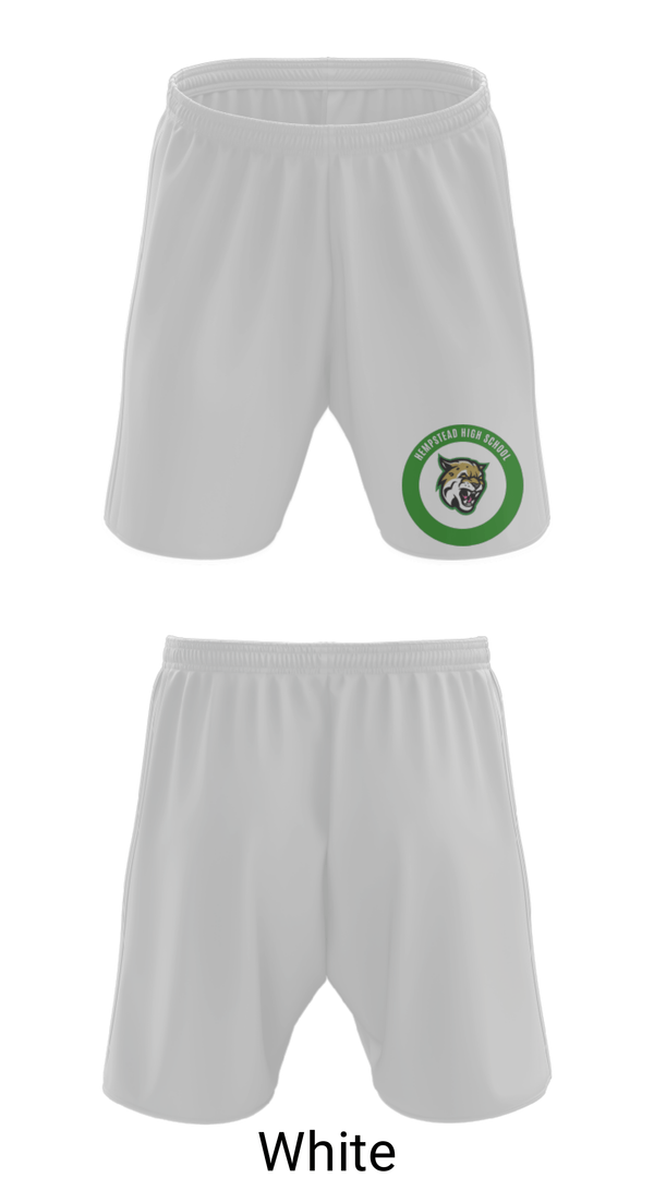 Athletic Shorts With Pockets, Hempstead High School, Spirit Store, Teamtime, Team time, sublimation, custom sports apparel, team uniforms, spirit wear, spiritwear, sports uniforms, custom shirts, team store, custom team store, fundraiser sports, apparel fundraiser