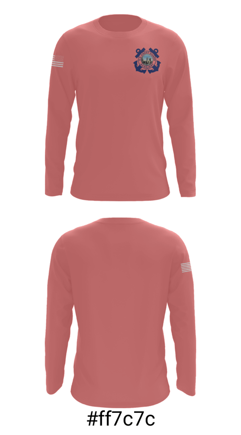 Long Sleeve Performance Shirt, , Coast Guard, Teamtime, Team time, sublimation, custom sports apparel, team uniforms, spirit wear, spiritwear, sports uniforms, custom shirts, team store, custom team store, fundraiser sports, apparel fundraiser