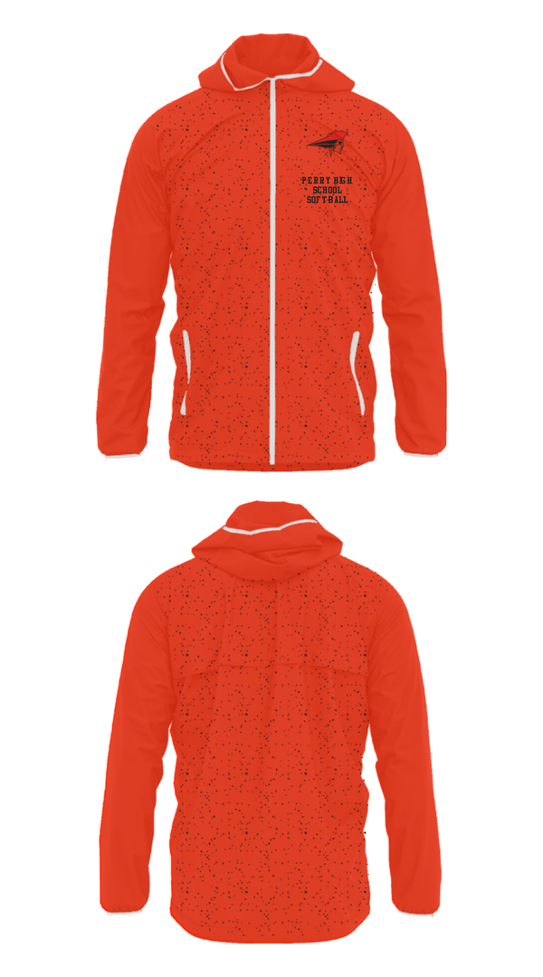 Windbreaker, Perry High School Softball, Softball, Teamtime, Team time, sublimation, custom sports apparel, team uniforms, spirit wear, spiritwear, sports uniforms, custom shirts, team store, custom team store, fundraiser sports, apparel fundraiser