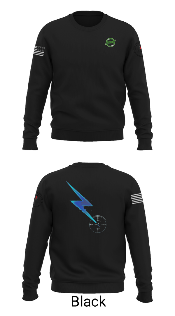 Crew Neck Sweatshirt, STRIKERZ, E-Sports, Teamtime, Team time, sublimation, custom sports apparel, team uniforms, spirit wear, spiritwear, sports uniforms, custom shirts, team store, custom team store, fundraiser sports, apparel fundraiser