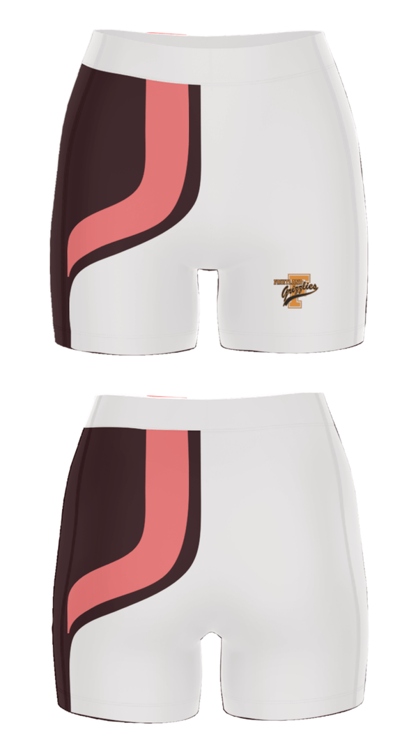 Women's Compression Shorts, Fruitland High School, Spirit Store, Teamtime, Team time, sublimation, custom sports apparel, team uniforms, spirit wear, spiritwear, sports uniforms, custom shirts, team store, custom team store, fundraiser sports, apparel fundraiser
