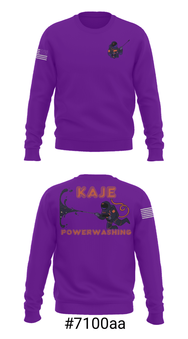 Crew Neck Sweatshirt, K.A.J.E, , Teamtime, Team time, sublimation, custom sports apparel, team uniforms, spirit wear, spiritwear, sports uniforms, custom shirts, team store, custom team store, fundraiser sports, apparel fundraiser