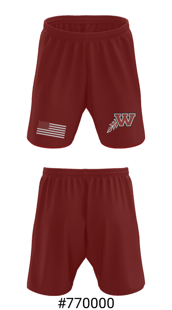 Athletic Shorts With Pockets, Waterloo West High School Basketball, Women's Basketball, Teamtime, Team time, sublimation, custom sports apparel, team uniforms, spirit wear, spiritwear, sports uniforms, custom shirts, team store, custom team store, fundraiser sports, apparel fundraiser