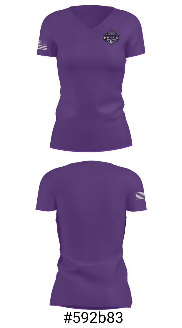 Women's Short Sleeve Vneck Shirt, Pasco Basketball Club Pbc, Men's Basketball, Teamtime, Team time, sublimation, custom sports apparel, team uniforms, spirit wear, spiritwear, sports uniforms, custom shirts, team store, custom team store, fundraiser sports, apparel fundraiser