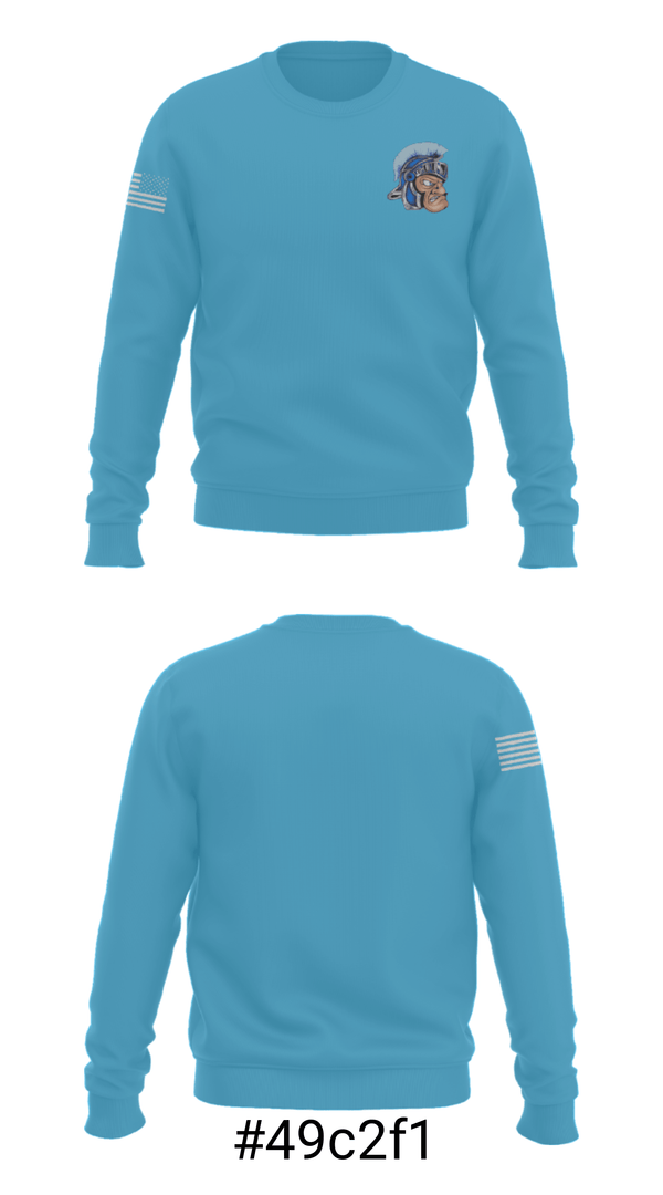 Crew Neck Sweatshirt, Widefield High School Swimming, Swimming, Teamtime, Team time, sublimation, custom sports apparel, team uniforms, spirit wear, spiritwear, sports uniforms, custom shirts, team store, custom team store, fundraiser sports, apparel fundraiser