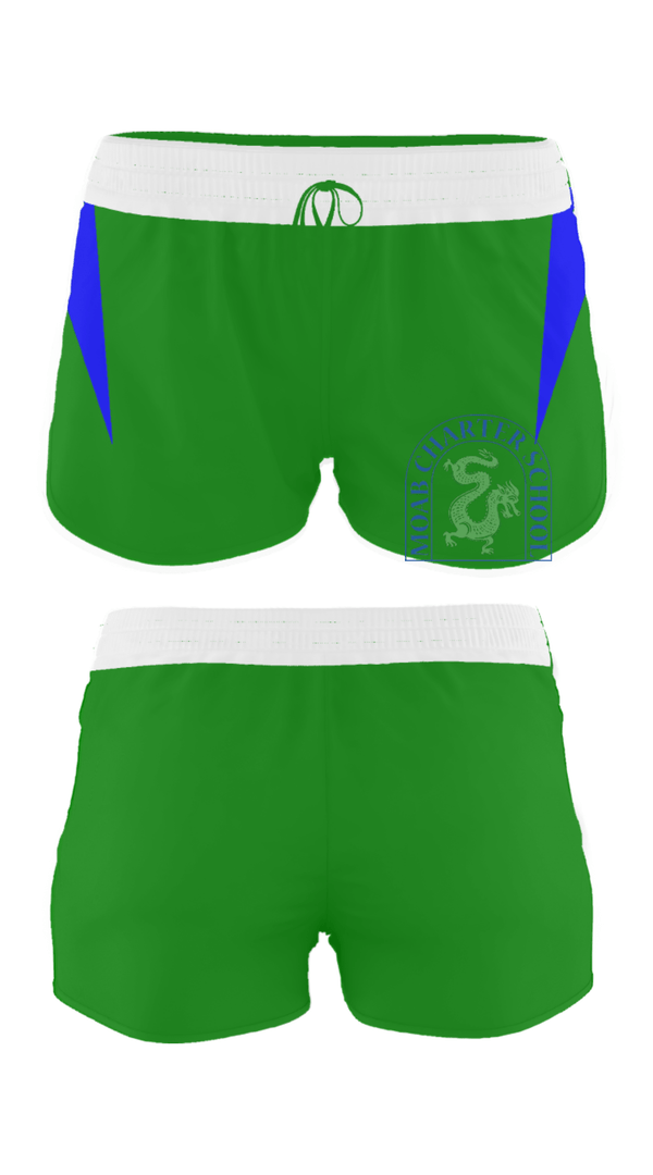Women's Shorts, Moab Charter School, Spirit Store, Teamtime, Team time, sublimation, custom sports apparel, team uniforms, spirit wear, spiritwear, sports uniforms, custom shirts, team store, custom team store, fundraiser sports, apparel fundraiser
