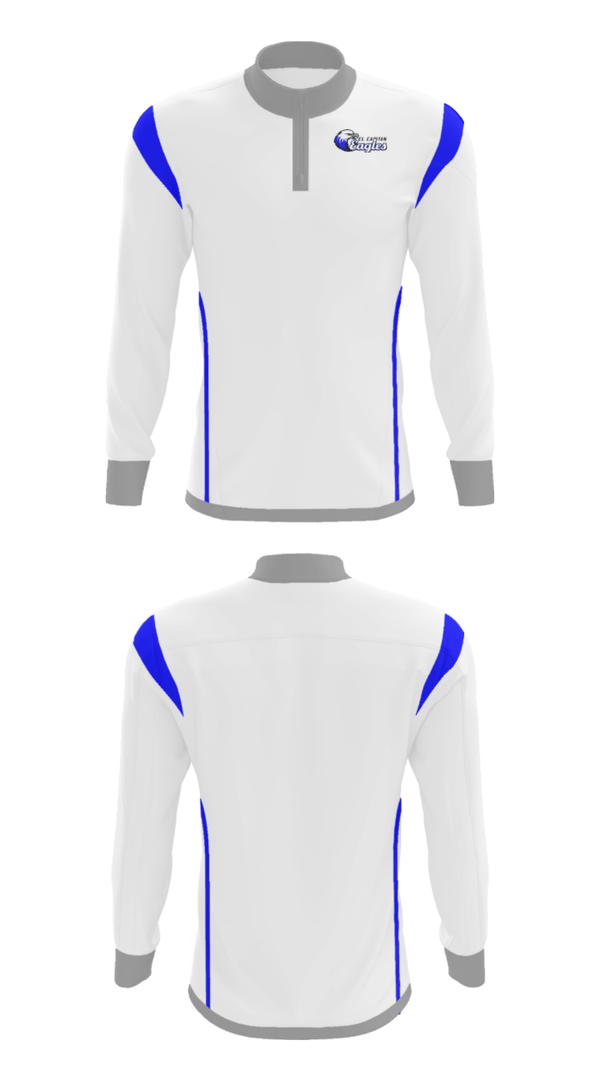 Quarter Zip Jacket, El Capitan Public School, Spirit Store, Teamtime, Team time, sublimation, custom sports apparel, team uniforms, spirit wear, spiritwear, sports uniforms, custom shirts, team store, custom team store, fundraiser sports, apparel fundraiser