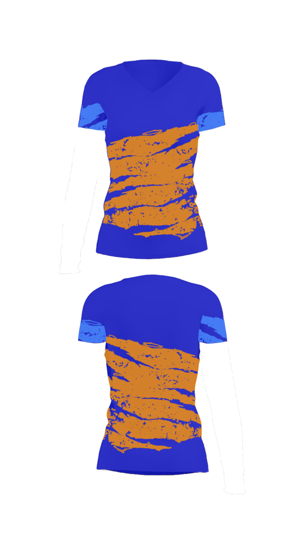 Women's Short Sleeve Vneck Shirt, Chester Elementary School, Spirit Store, Teamtime, Team time, sublimation, custom sports apparel, team uniforms, spirit wear, spiritwear, sports uniforms, custom shirts, team store, custom team store, fundraiser sports, apparel fundraiser