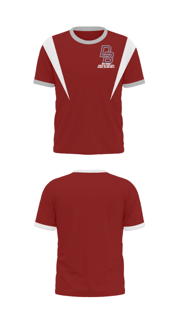 Short Sleeve Performance Shirt, Don Bosco Preparatory High School Basketball, Men's Basketball, Teamtime, Team time, sublimation, custom sports apparel, team uniforms, spirit wear, spiritwear, sports uniforms, custom shirts, team store, custom team store, fundraiser sports, apparel fundraiser