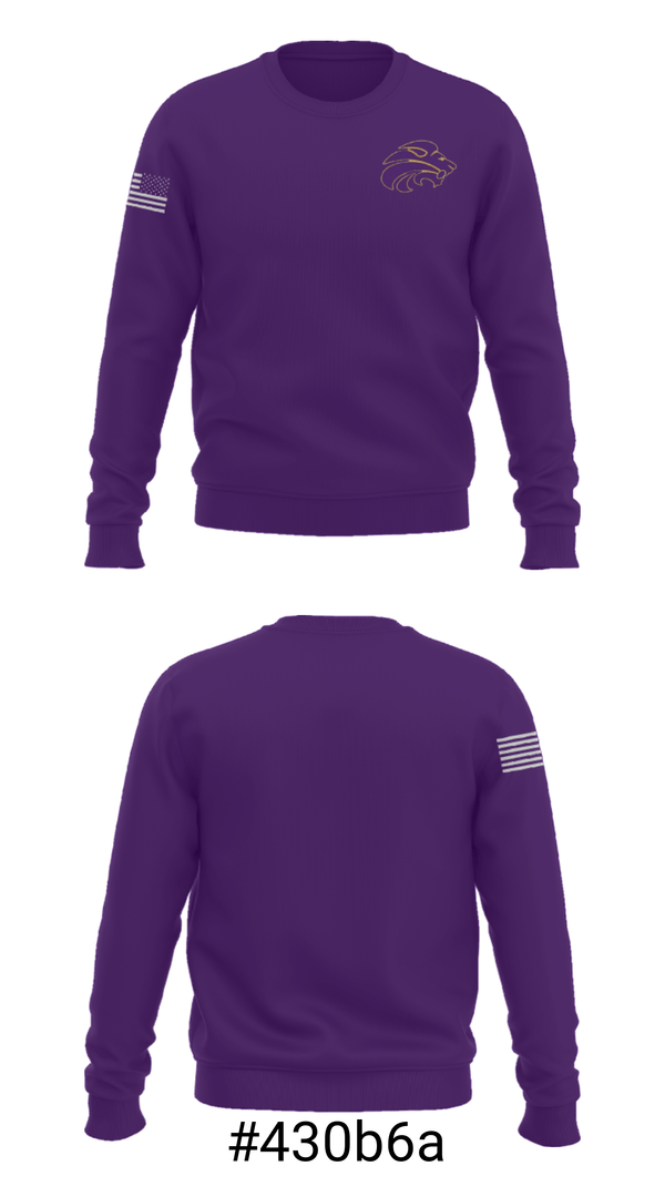 Crew Neck Sweatshirt, Concrete High School Wrestling, Wrestling, Teamtime, Team time, sublimation, custom sports apparel, team uniforms, spirit wear, spiritwear, sports uniforms, custom shirts, team store, custom team store, fundraiser sports, apparel fundraiser