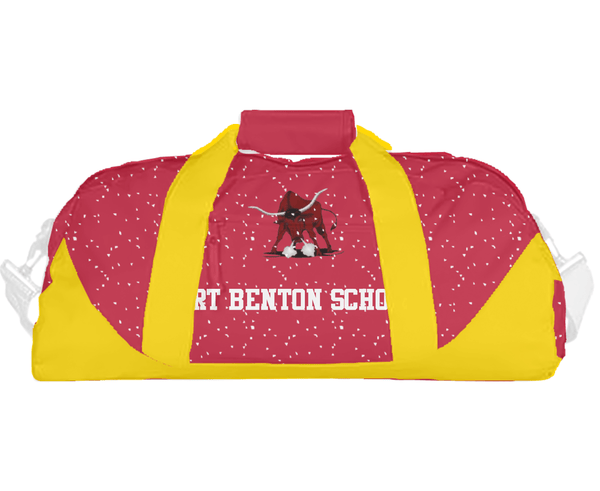 Duffle Bag, Fort Benton School, Spirit Store, Teamtime, Team time, sublimation, custom sports apparel, team uniforms, spirit wear, spiritwear, sports uniforms, custom shirts, team store, custom team store, fundraiser sports, apparel fundraiser