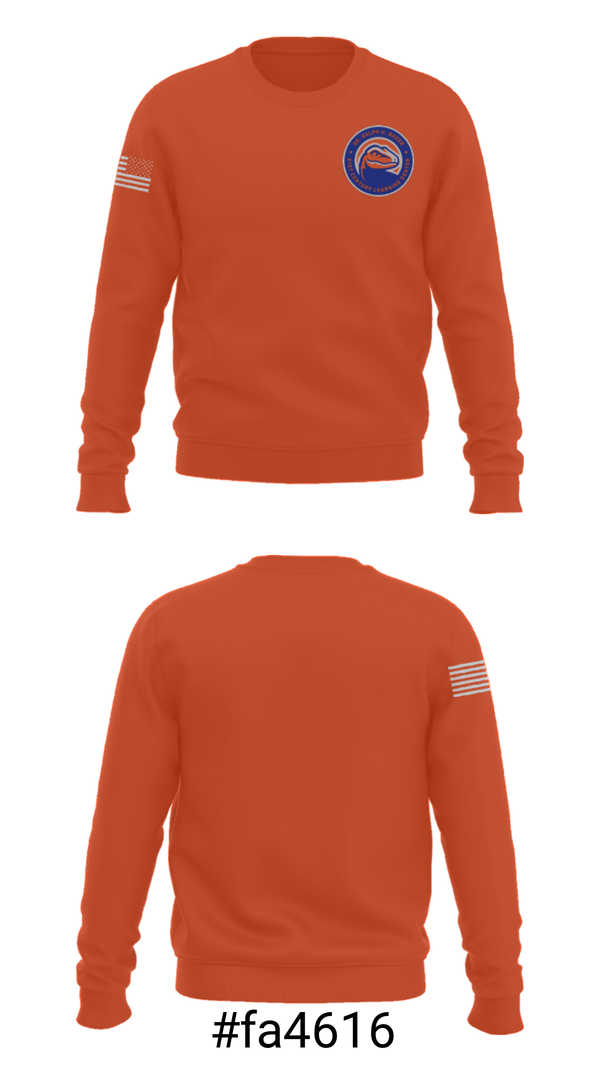 Crew Neck Sweatshirt, Dr. Ralph H. Baker 21St Century Learning Center, Spirit Store, Teamtime, Team time, sublimation, custom sports apparel, team uniforms, spirit wear, spiritwear, sports uniforms, custom shirts, team store, custom team store, fundraiser sports, apparel fundraiser