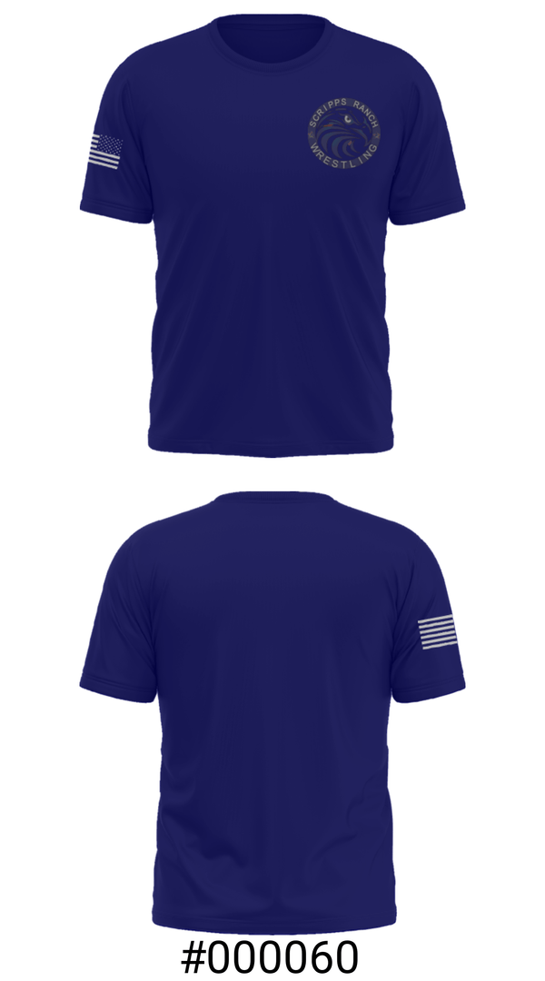Short Sleeve Performance Shirt, Scripps Ranch High School Wrestling, Wrestling, Teamtime, Team time, sublimation, custom sports apparel, team uniforms, spirit wear, spiritwear, sports uniforms, custom shirts, team store, custom team store, fundraiser sports, apparel fundraiser