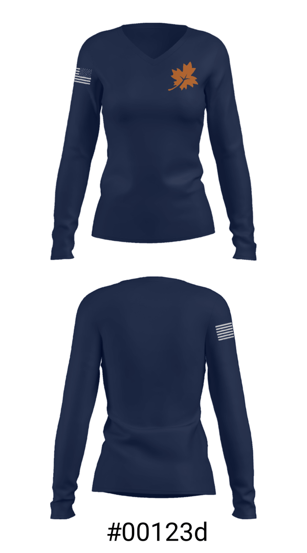 Women's Long Sleeve Vneck Shirt, Maple Park Charter School, Spirit Store, Teamtime, Team time, sublimation, custom sports apparel, team uniforms, spirit wear, spiritwear, sports uniforms, custom shirts, team store, custom team store, fundraiser sports, apparel fundraiser