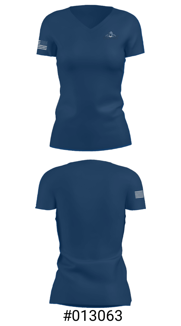 Women's Short Sleeve Vneck Shirt, Franklin High School Ice hockey, Ice Hockey, Teamtime, Team time, sublimation, custom sports apparel, team uniforms, spirit wear, spiritwear, sports uniforms, custom shirts, team store, custom team store, fundraiser sports, apparel fundraiser