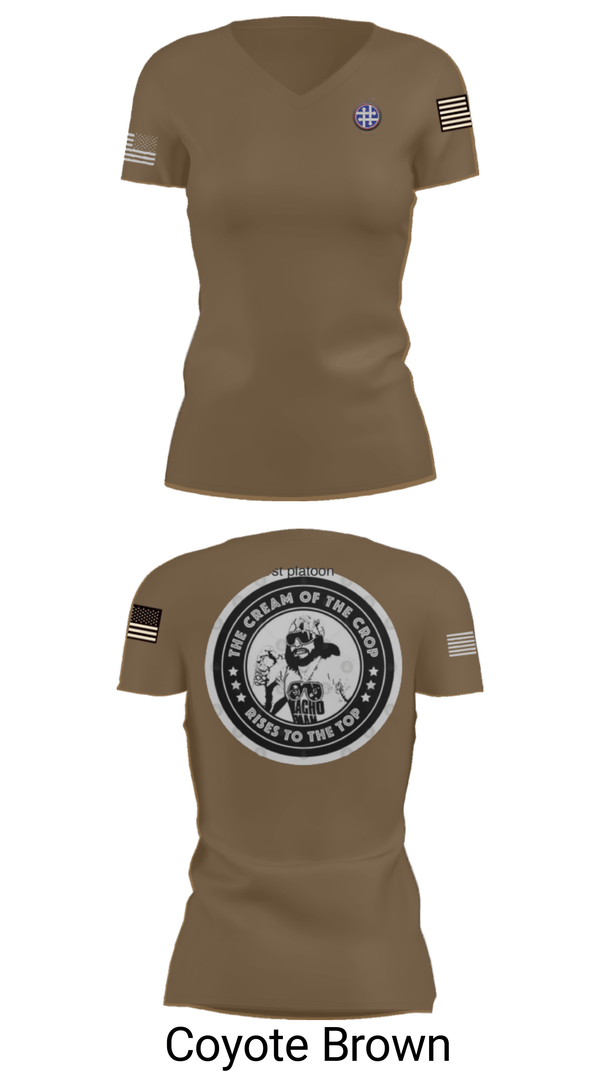 Women's Short Sleeve Vneck Shirt, 263rd QM, Army, Teamtime, Team time, sublimation, custom sports apparel, team uniforms, spirit wear, spiritwear, sports uniforms, custom shirts, team store, custom team store, fundraiser sports, apparel fundraiser